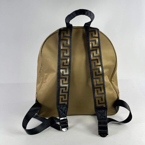 Versace Parfum Backpack Gold Medusa Nylon Casual bag Designer Logo backpack main image 6